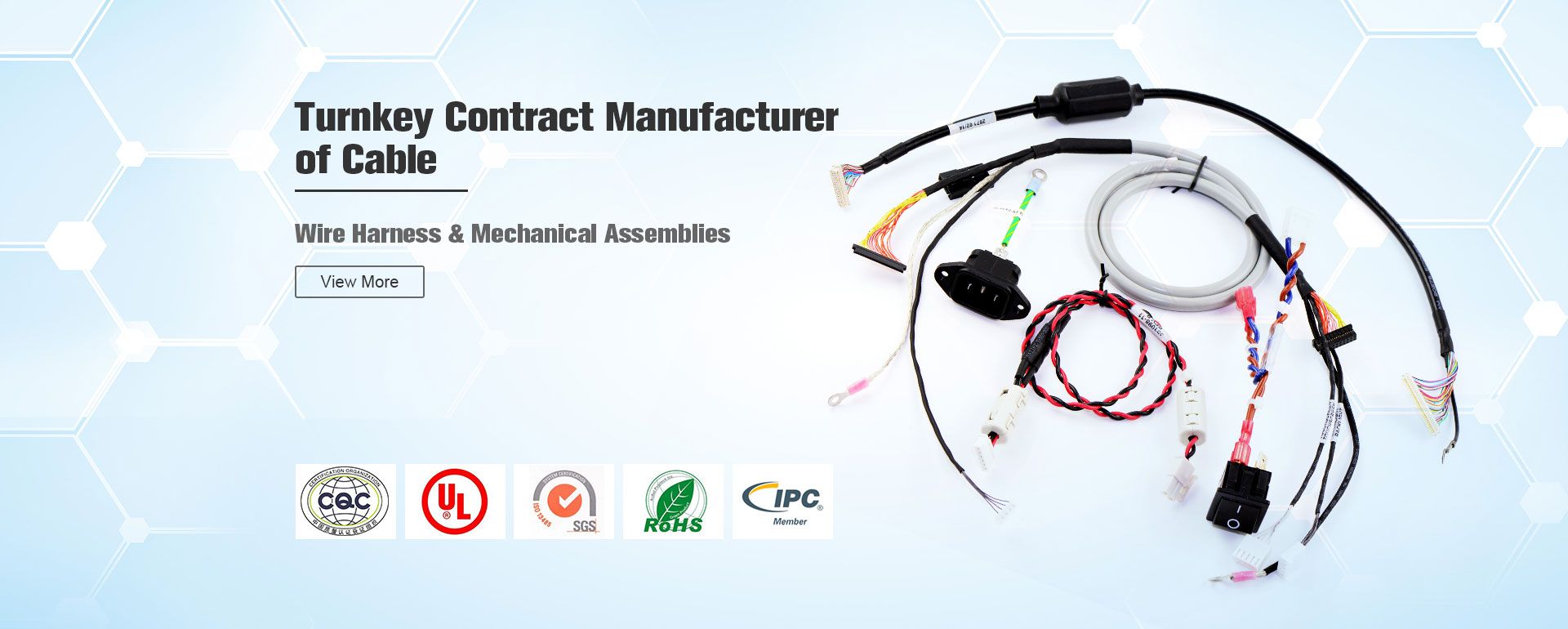 Turnkey Contract Manufacturer of Cable