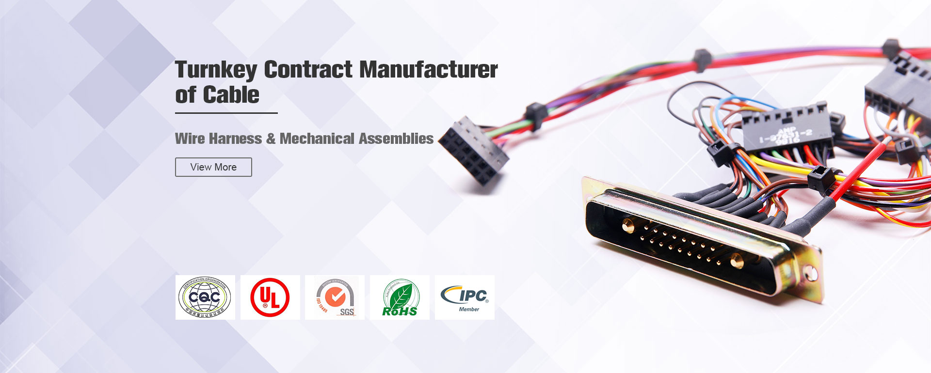 Turnkey Contract Manufacturer of Cable