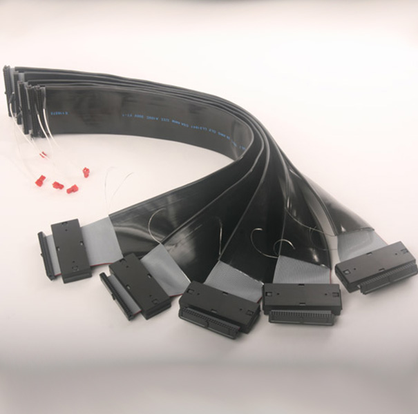 Data & Communications Cable: Flat Cable with *P Connector&Tape