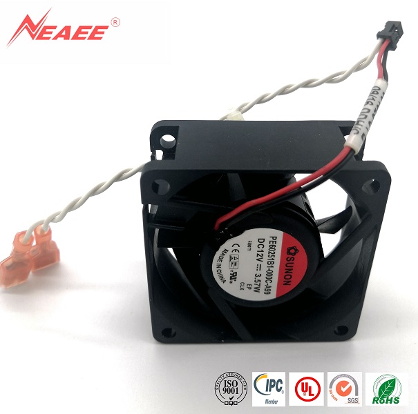 Medical device/transmission: 351023-01：Cable assembly with 12VDC fan&4P connector