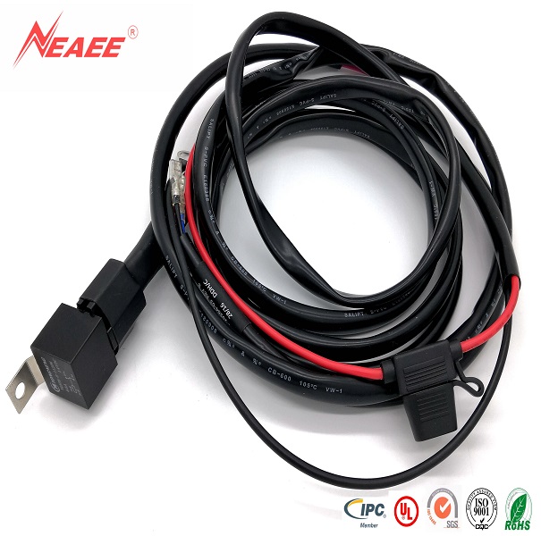  Automotive/data transmission;2-10564-03,Cable Assemby with 5P Connector&Relay&Fuse